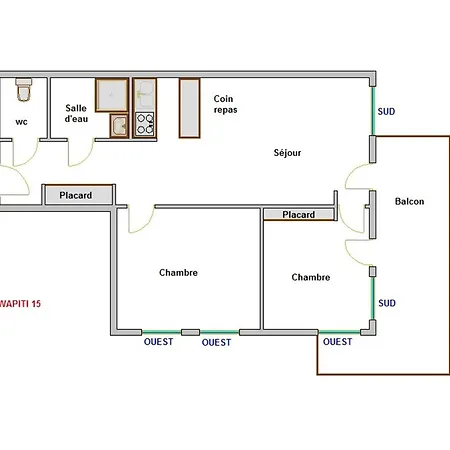 Apartment 3***, Chaleureux, 3 Pieces, 6 Pers., Proche Pistes Et Commerces, Wifi - Fr-1-304-77